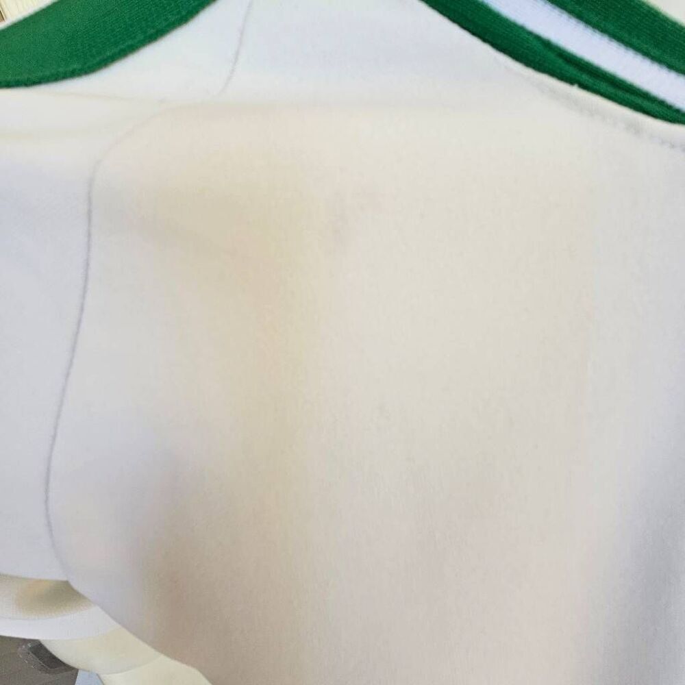 Vintage Betlin St. Mary Irish Jersey Shirt XL White Green Made USA Baseball Tee - Picture 9 of 9